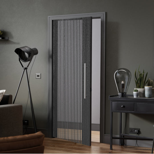 Ash Grey Melbourne Glazed Internal Door