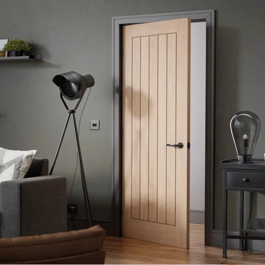 Belize Oak Internal Door Fully Finished