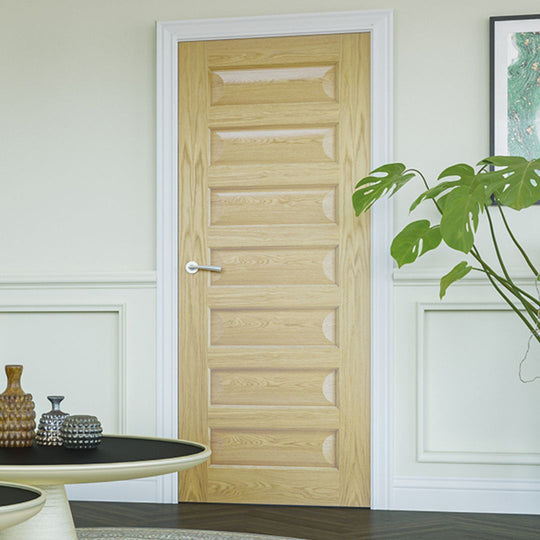 Biarritz Oak 7 Panel Interior Door