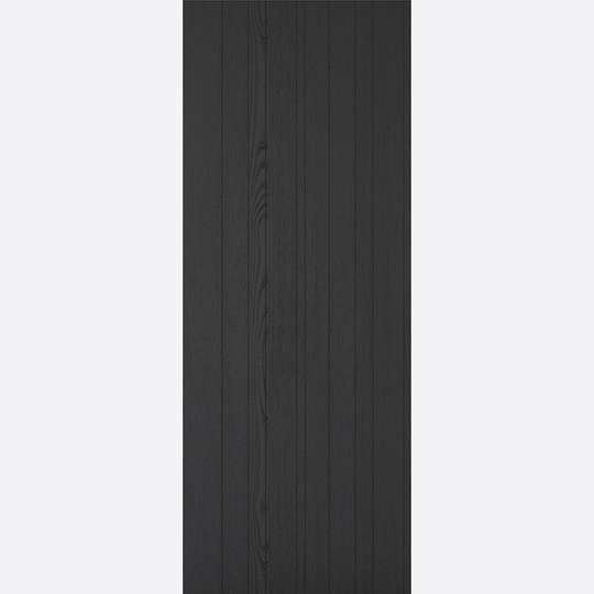 Black Ash Montreal Laminate Double Pocket Door Set