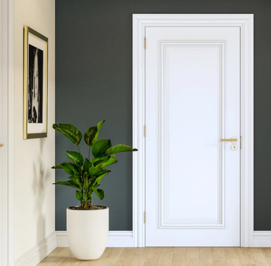 Blenheim White Primed Fire Door