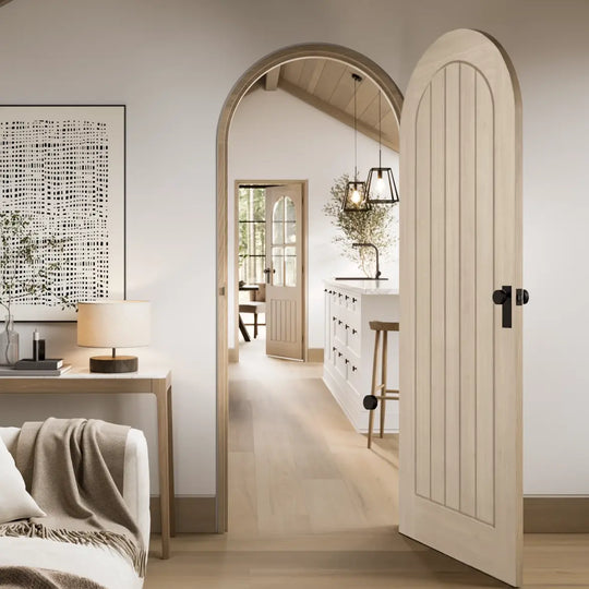 Blonde Oak Mexicano Arched Internal Door