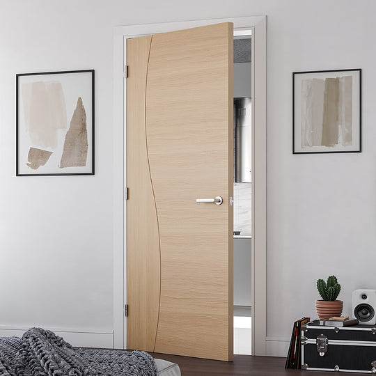 Cadiz Oak Internal Door Fully Finished