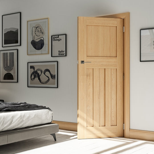 Cambridge Oak Fire Door