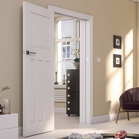 Cambridge White Interior Fire Door