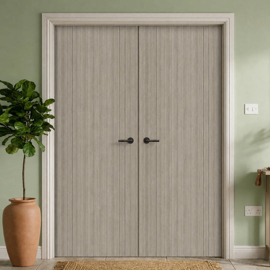 Capri Light Grey Laminate Door Pair