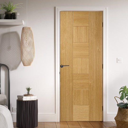 Catalonia Oak Fire Door