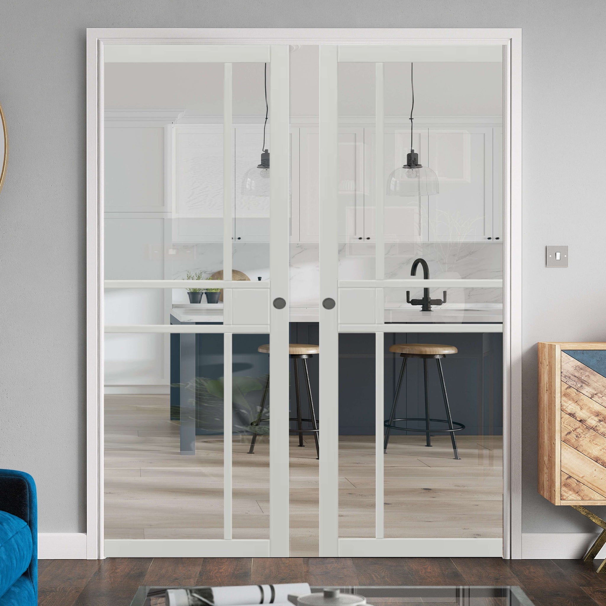 White Industrial Style Doors – Page 2 – Emerald Doors