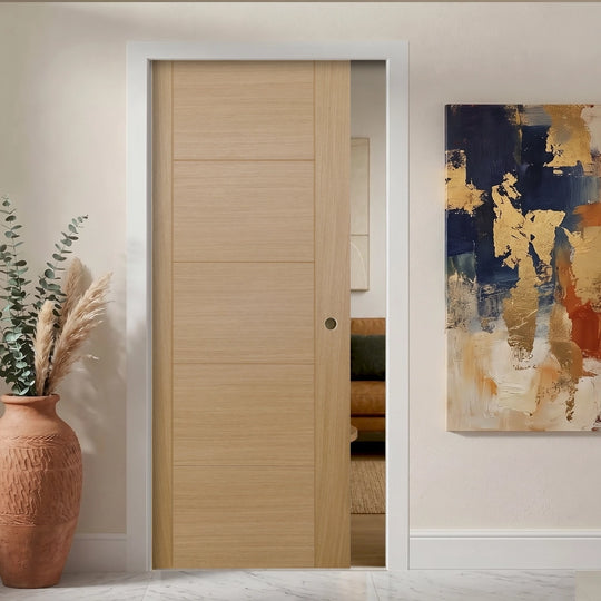 Cotswold Oak Pocket Door Set