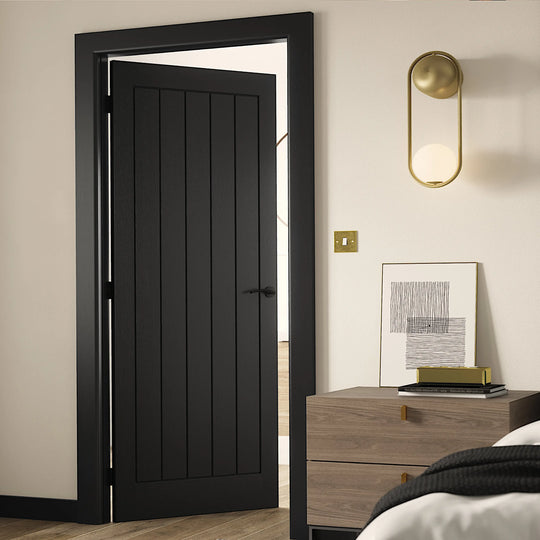 Cottage Black Internal Door