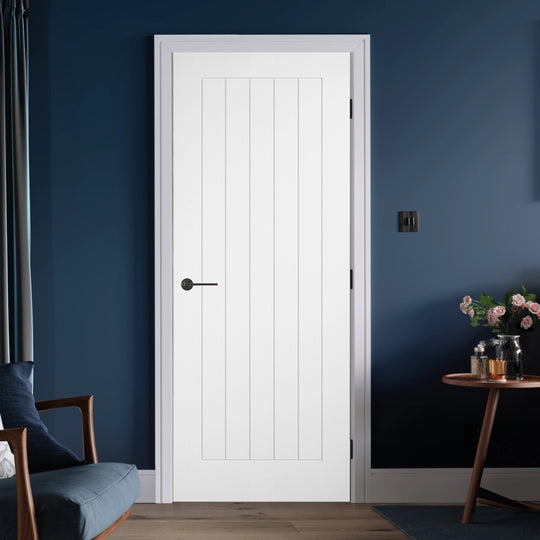 Cottage White Laminate Door