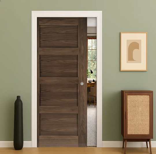 Coventry Walnut Pocket Door Set