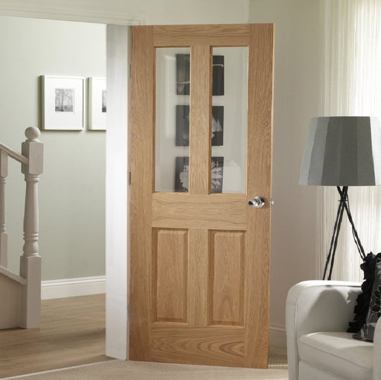 Oak Malton Clear Glazed Internal Door RM