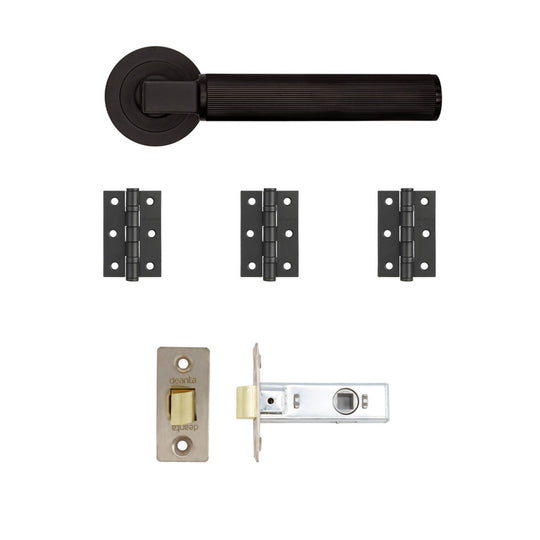 Delphi Door Handle Pack Matt Black