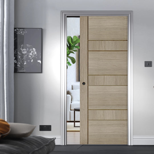 Edmonton Light Grey Pocket Door Set