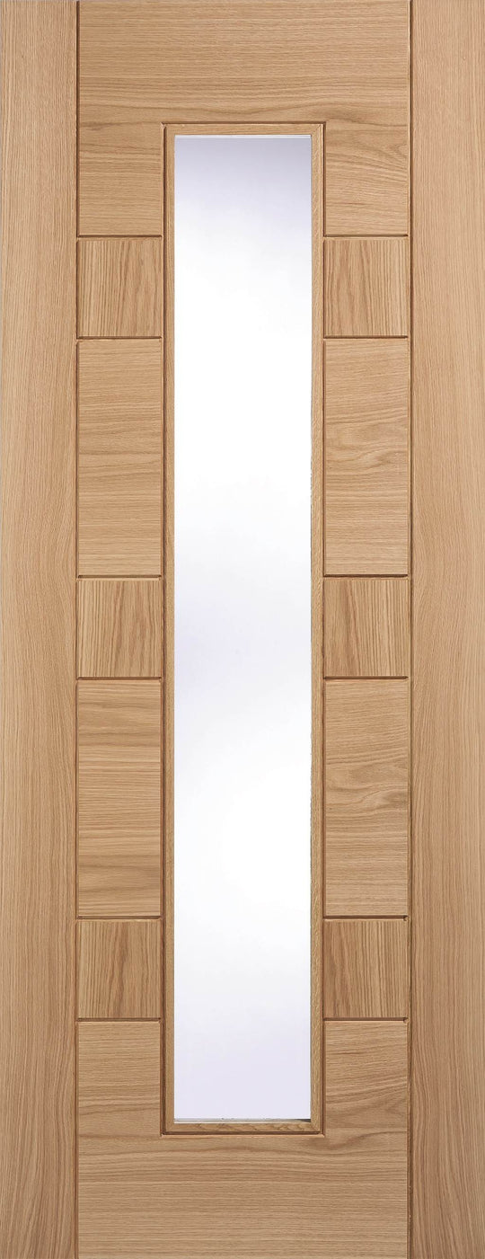 Edmonton Clear Glazed Door Fully Finished