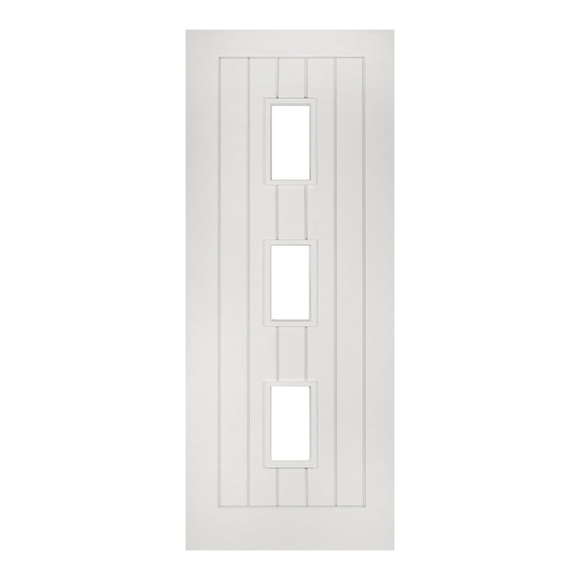 Ely White Glazed Fire Door Ely White Doors Emerald Doors