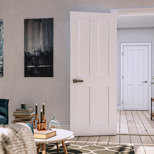 Eton White Fire Rated Door