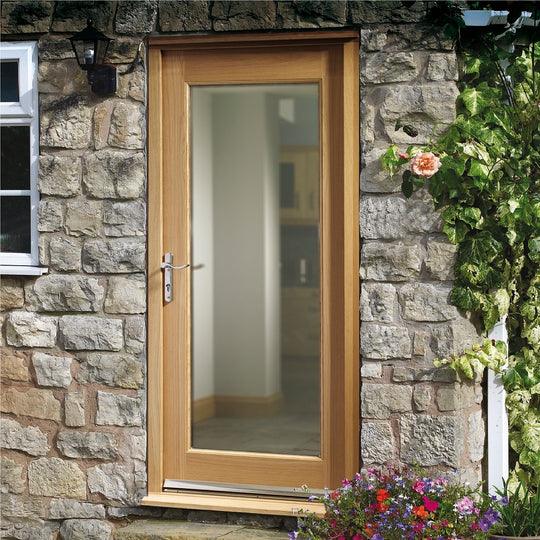 Oak Pattern 10 Part L External Door