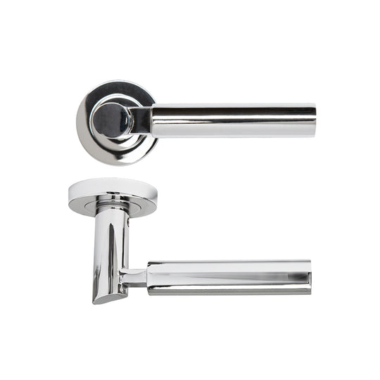 Arcadia Door Handle Polished Chrome