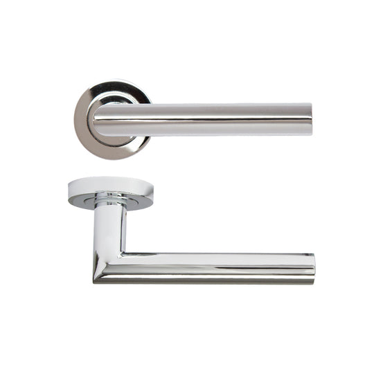 Ares Door Handle Polished Chrome