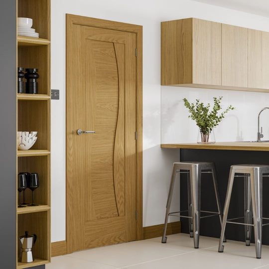 Florence Oak Internal Fire Door Fully Finished