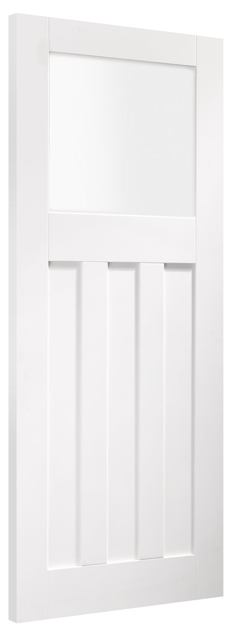 Buy White DX Obscure Glazed | Emerald Doors