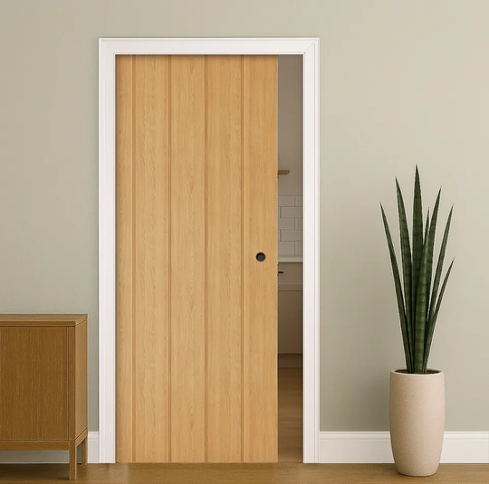 Galway Oak Pocket Door Set
