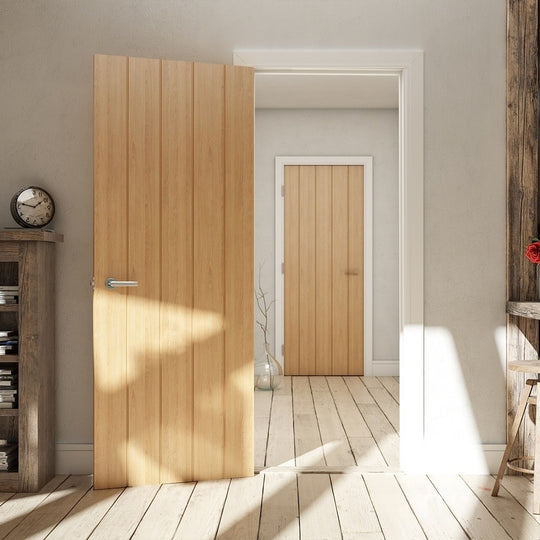 Custom Made Galway Oak Fire Door