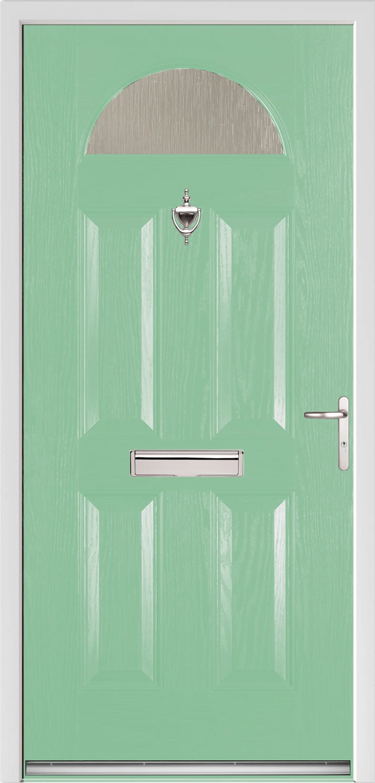 Gloucester Folly Green External Glazed Fire Doorset