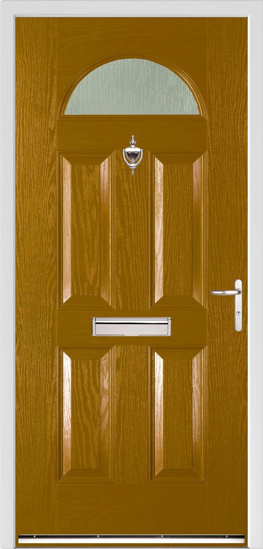 Gloucester Oak External Glazed Fire Doorset