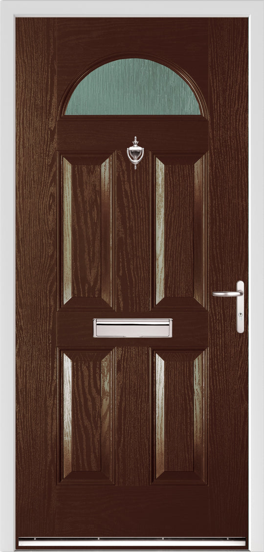 Gloucester Redwood External Glazed Fire Doorset