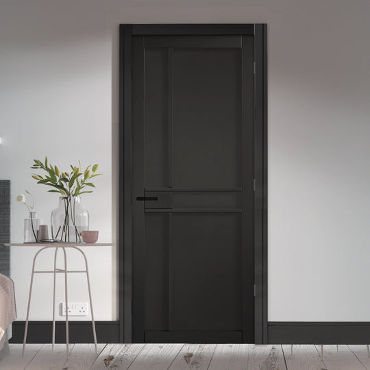 Black Greenwich Internal Door
