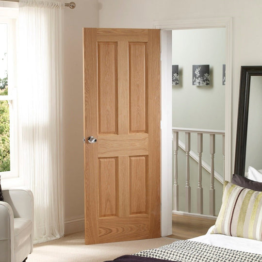 Oak Victorian Fire Door Non RM