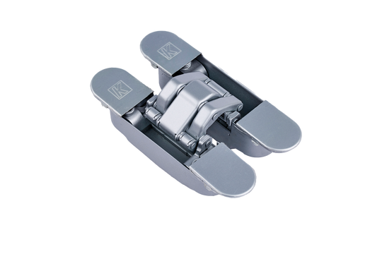 Satin Chrome Concealed Hinge (Pack of 2)