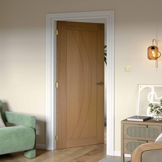 Sicily Internal Oak Door Fully Finished
