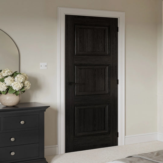 Kedleston Black Laminate Internal Door