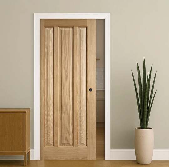 Kilburn Oak Pocket Door Set