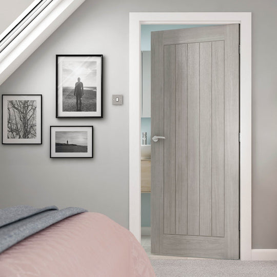 Colorado Grey Laminate Fire Door
