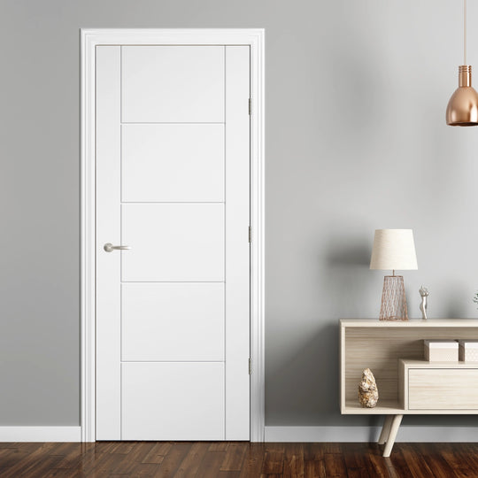 Ladder White Laminate Door