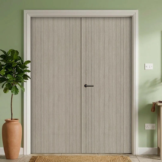 Capri Light Grey Laminate Door Pair