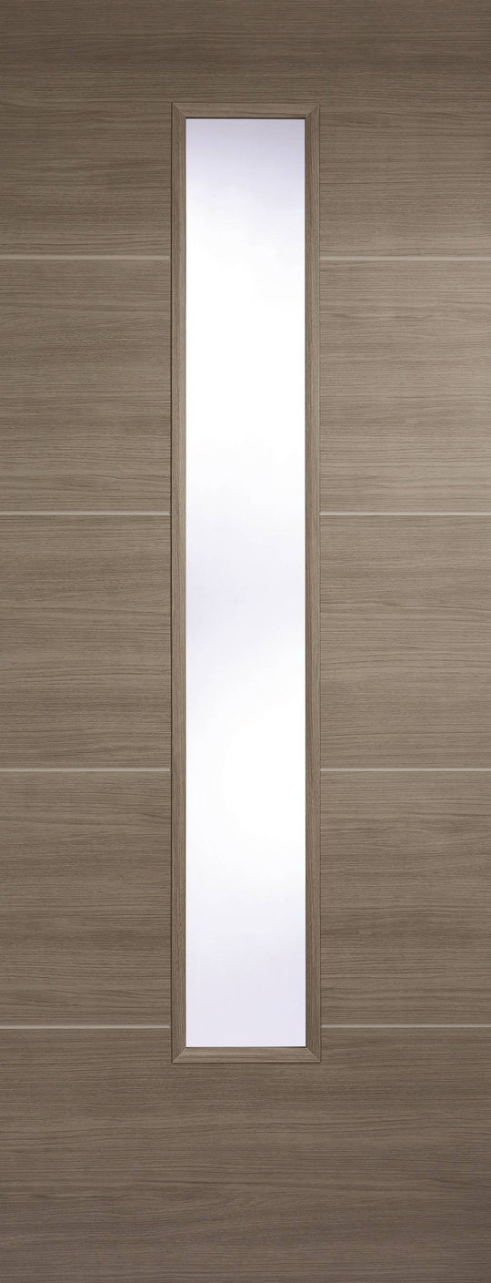SANTANDOR LIGHT GREY LAMINATE GLAZED DOOR