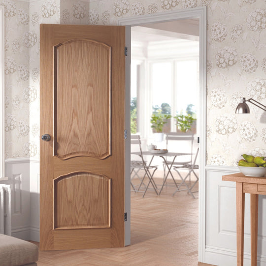Louis Oak Fire Door Untreated