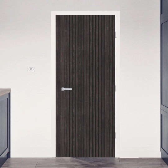 Malmo Dark Grey Slatted Internal Door