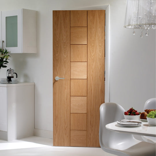 Messina Oak Fire Door