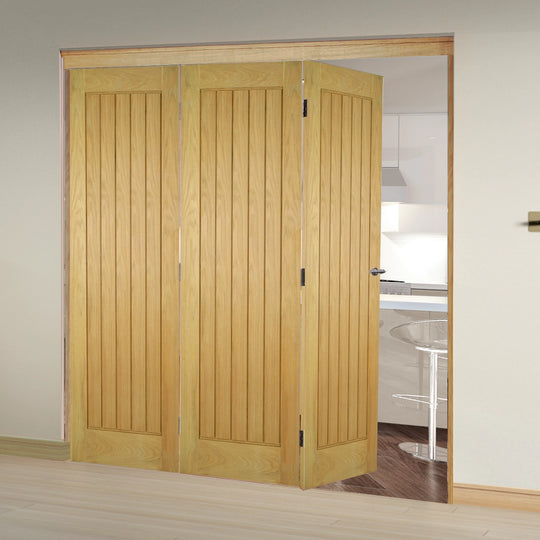 Mexicano Oak Bifolding Doorset