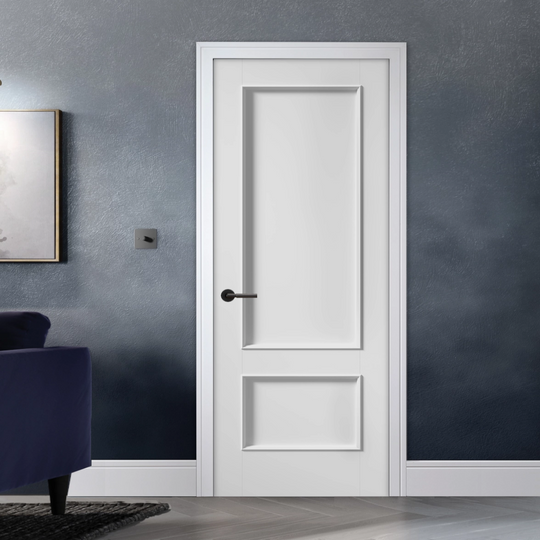 Murcia 2 Panel White Internal Fire Door