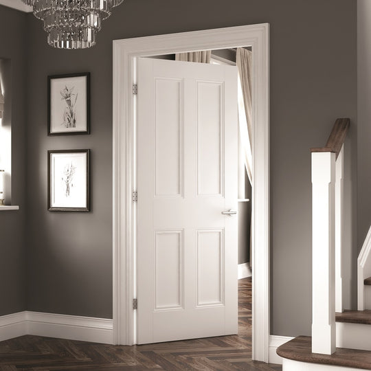Nostalgia White 4P Internal Door