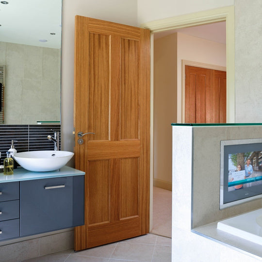 River Oak Derwent Fire Door