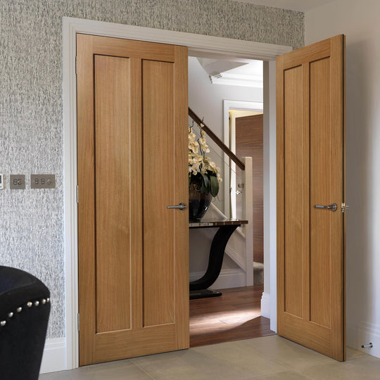 Oak Eiger 2 Panel Internal Door